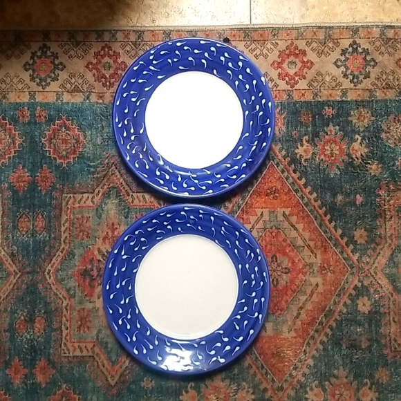 Two 9 Inch "lil swimmers" Dinner Plates - Picture 1 of 7